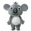 Super schattig koala mascottekostuumkostuum carnaval anime Cartoon themakostuum