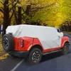 Obejmuje pokrycie samochodu dla Forda Bronco 4 drzwi 2021 2022 WITRPOOF Watter Watter odporny na zarysowanie odporne na zewnątrz UV Ochrona UV23062