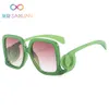 Groothandel in zonnebrillen 023 New Large Frame for Women Personality Summer Sunglasses Fashion