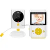 WiFi Baby Monitor Smart Kids Video Monitor Two Way Talk Night Vision Camcorder Baby Nanny Security Camera Temperaturövervakning L230619