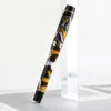 Ручки Majohn M600S Акриловая янтарь фонтана ручка F/M/Bent nib с конвертером отличное качество офисного пера для написания бизнеса подарок