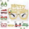 Party Favor Christmas Glasses Santa Claus Xmas Tree Eyeglasses P O Prop Decoration Supplies 40 Designs Valfritt BT1159 Drop Delivery Dhorz