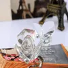 Bomboniere 10 pezzi Ornamenti di foglie di rosa di cristallo Manufatti per l'arredamento per matrimoni Baby Shower Regalo di compleanno Souvenir