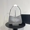 2023 new European and American big brand Y with the same style A metal buckle letter HOBO small square bag underarm single shoulder handbag