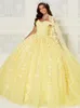 Lila Lavendel Tüll Blumen Prinzessin Quinceanera Kleider mit Cape Schulterfrei Schmetterlingskorsett Ballkleid 15 Jahre alt