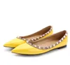 Luxury Rivets Shoes Brand Sandals Women Pumps 2023 Shallow Mouth Pointed Toe dress shoes