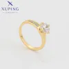 14R2342702 xuping schmuck 14K gold farbe Elegante Einfache Mode mode ring Synthetische moissanite ringe diamant ring