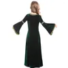 Roupas étnicas Crianças Ramadan Abaya Muçulmano Crianças Meninas Veludo Vestido Longo Árabe Islâmico Jilbab Kaftan Robe Vestido Eid Mubarak Vestidos