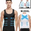 Midja mage shaper mens bantning body shaper formewear abs buk komprimering skjorta för att dölja gynekomastia moobs träningstoppar underskjortor 230629