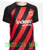 23 24 Frankfurts Fußballtrikots Eintrachts Cup League Final Budapest 2023 Sow Borre Kostic Hauge M.gotze Red Football Away Kids