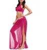 Scene Wear Belly Dance Lessons kostymuppsättningar Egyption Egypten Bollywood Dress Bellydance