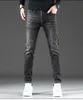 Herren Jeans Designer Herbst und Winter Neue Mittelhohe Kleine Gerade Mode Stretch Casual Hosen Männer LPTY