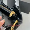 Yeni Metal Saplı Bez Çanta Tasarımcı Çanta Kadın Zincir Kayış Çanta Crossbody Çanta