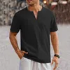 Hommes t-shirts hommes décontracté été britannique hommes chemise couleur unie à manches courtes jeunesse Pack pour ensemble