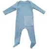 Barboteuses Bébé Garçons Filles Paquet Côtelé Coton Footies Body Doux Manches Longues Tenues Pour Enfants Childs Garçon Vêtements Automne 230628