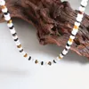 Fashion Luxury Pendant Necklace designer Tiger's Eye jewelry Freshwater Real Pearls chains White Jade necklaces for women Party Lady Black Agate Daily jewellery