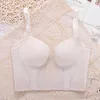 Regata feminina Cupnaya Blusa feminina em branco Crop top verão push up bustier espartilho Confortável para fora Camisola Bralette Colete Liso Preto Branco Nude