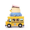 Minifig Popmart DUCKOO Schoolbus YA Serie Gemeenschappelijke Speelgoed Leuke Anime Pop Decoraties Originele Authentieke Pop Geschenken J230629