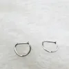 Navel Bell Button Rings 50pcsLot Steel Punk Open D Nose Hoop Ring Septum Earring 18G 20G Body Piercing 230628