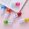 Pennor 100 st/mycket gratis frakt Partihandel Novelty Pen Pill Capsule Infällbar teleskop Style Ballpoint Pen Söt gåva