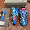 Designer Sneakers Track 3 3.0 Mężczyzn Buty marka Kobiety Sneaker Białe czarne skórzane trener nylonowe drukowane trenerzy platformy Running Shoe 36-45