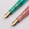 Canetas 2022 Novo Kaigelu 316+ caneta -fonte Pen exclusiva de resina acrílica Ef0.38mm Mão trabalhada com o escritório de negócios escrevendo caneta de tinta como presente