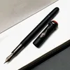 Pennor LMP arvsserie Matte Black Classic Nib Fountain Pen Rolleball Ballpoint Penns Writing Office med unikt Snake Clip 1912