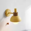 Candeeiro de parede Moderno estilo minimalista colorido quarto sala de estar decoração acessórios domésticos sombra simples luz decorativa