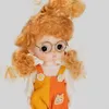 Bebekler 16cm Mini BJD Bebek Sevimli Tatlı Yüz Kawaii 3D Büyük Gözler 13 Hareketli Eklemli Giydirme Moda Doğum Günü Hediyesi İçin Kız 230629