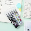 PENS 36 PCS/lotto kawaii CAT Dog Drive Liquid Gel Penna carina da 0,5 mm Signatura nera Signaggio Penne Scuola Forniture promozionali