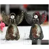 Molduras e molduras de metal vintage mini imagem adorável estilo anjo clássico moldura po para decoração de casa presentes xb1 entrega gota jardim ar dhedg