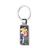 Keychains sublimering Keychain Football Pendant Rectangle Blank för DIY Craft Unisex Gift