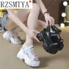 Sandalen Hoge Hakken Sexy Open Tenen Sandalen Chunky Sandalen Vrouwen Wedge Verhoogd Platform Schoenen Dames Strand Zomer Sandalia 230628