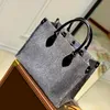 Designer-Einkaufstasche, echtes Leder, Handtasche, 35 cm, Damen-Einkaufstasche, zarte Nachahmung, Damentasche mit Box YL897