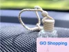 decoration10ml Подвесные автомобильные флаконы для духов Автомобильные подвесные аксессуары Бутылка Пустая квадратная стеклянная бутылка Косметическая парфюмерная упаковка Бутылка оптом