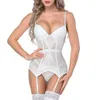 Altre mutandine Donna Sexy Lingerie di pizzo Bustier Corse Babydoll Chemise Porno Sex Underwear Dress Trasparente Haltter Costumi di lingerie erotica