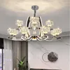 Lustres AiPaiTe lustre en cristal moderne décoration de la maison salon chambre à manger lampe à LED bras lumineux