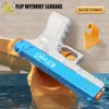 Sand Play Water Fun HUIQIBAO Ручной Водяной Пистолет Glock Портативный Детский Летний Пляж На Открытом Воздухе Мальчики Стрельба Всплесками Пистолет Бой Игрушки для Детей Игры Взрослых 230629