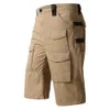 Hommes Shorts militaire Cargo armée Camouflage tactique Joggers hommes coton travail en vrac décontracté pantalons courts grande taille 5XL 230629