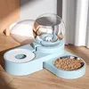 Cat Bowls Feeders 1.8L Bubble Pet Food Automatic Feeder Fountain Water Drinking for Dog Kitten Feeding Container Supplies 230628