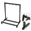 Multi Guitar Stand 3 Holder Folding Organizer Rack Stage Bass Acoustic Electric