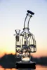 Matrix Perc Glass Water Bongs Vattenpipor Klein Recycler Dab Rigs Tjock Water Bongs Smoke Pipe Heady Glass Bong