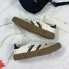 Boots Couple shoes for woman classic sneaker autumn leather retro low cut lace up casual plus size 44 230628