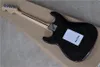 Nieuwe aankomst Hoge kwaliteit Eric Clapton Signature Blackie elektrische gitaar Zwart lindehouten body Esdoorn hals Chrome hardware