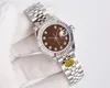 Ny lyxdesigner Kvinnor Titta på automatisk mekanisk 28mm Bezel rostfritt stål Diamond Lady Waterproof Wrist Designer Watches No Box