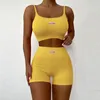 Agasalhos femininos sexy para meninas malha colete shorts conjunto moda esportes casual magro verão 2023 duas peças