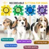 Dog Toys Chews 4Pcs Talking Button Recordable Training Buttons for Dogs Buzzer with Anti Slip Pad 30 Seconds Voice Recording 230628