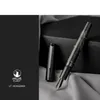 Stylos Hongdian Fountain Pen Highgrade Exquis Gift Différentiel Piston authentique pastel acrylique résine n7 Gray Moon Lapin