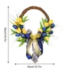 装飾的な花チューリップ春の花輪