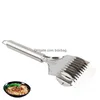 Baking Pastry Tools Stainless Steel Noodle Lattice Roller Docker Dough Cutter Pasta Spaghetti Maker Kitchen Cooking Jk2007Kd Drop Dhqyw